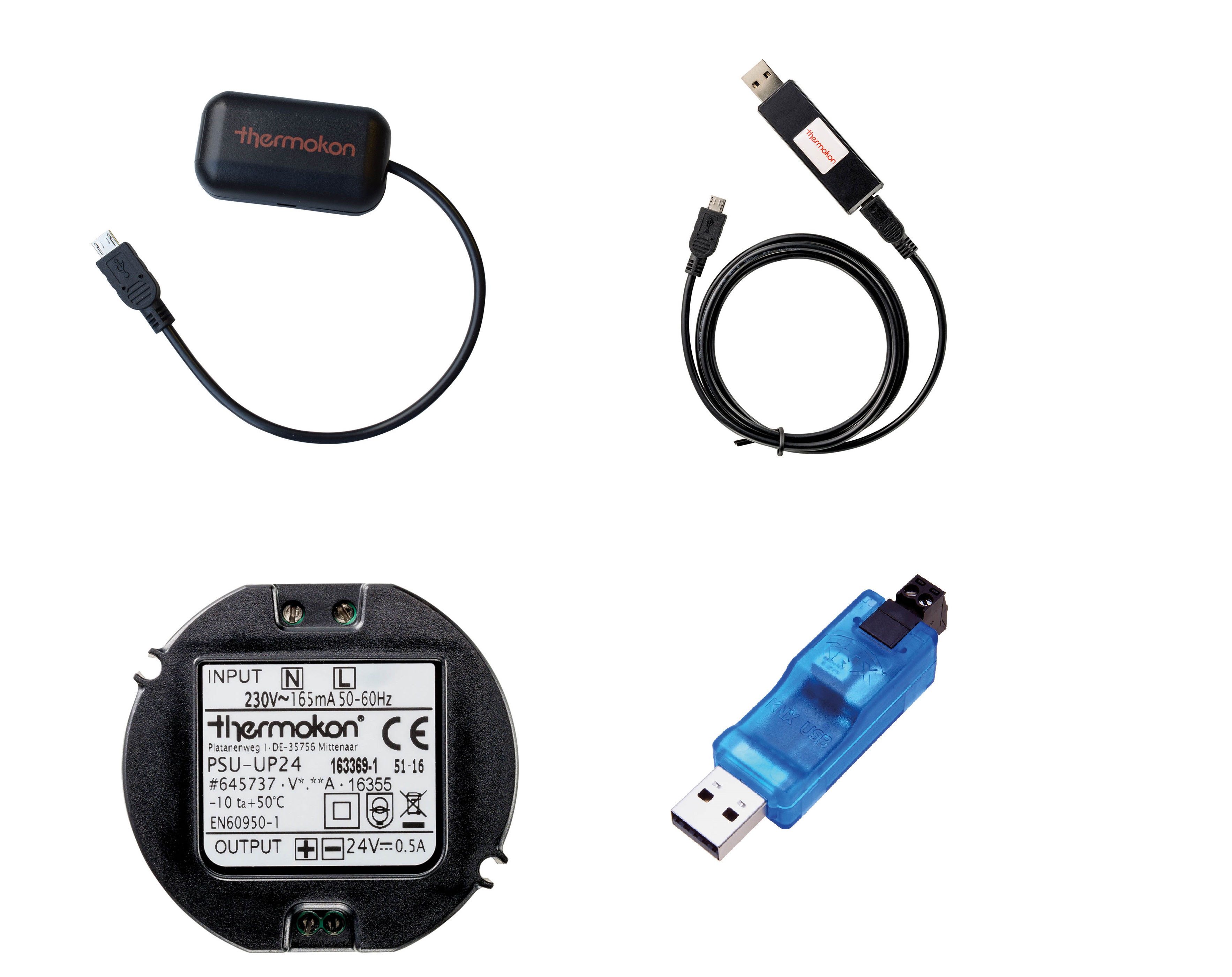BLE-Dongle Micro-USB für Geräte USE-M / USE-L / NOVOS / thanos EVO −  Thermokon Sensortechnik GmbH