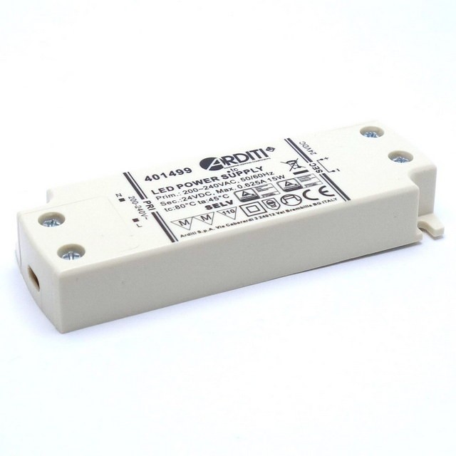 LED Trafo 0,5-100W für 12V DC LED Lampen, IP67, Aluminiumgehäuse